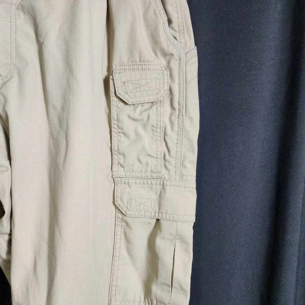 5.11 Tactical Series 74273 Taclite Pro Cargo Pants Mens 40x34 Khaki Tan Ripstop
